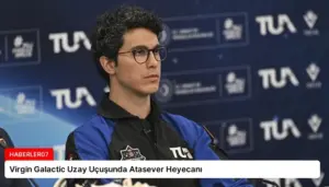 Virgin Galactic Uzay Uçuşunda Atasever Heyecanı