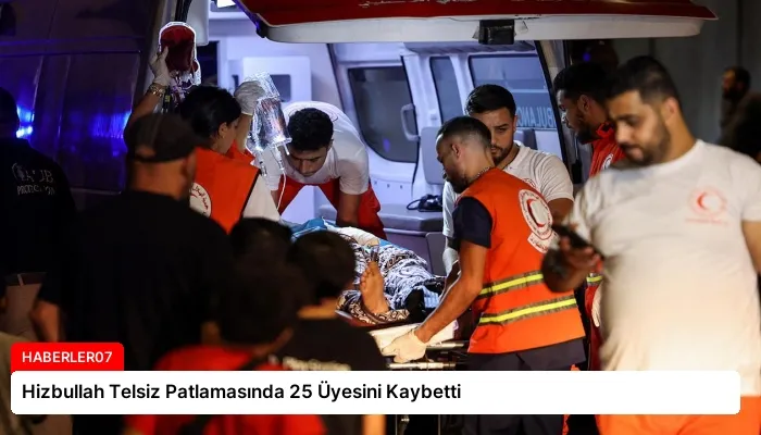 Hizbullah Telsiz Patlamasında 25 Üyesini Kaybetti