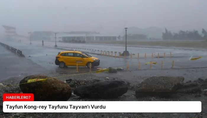Tayfun Kong-rey Tayfunu Tayvan’ı Vurdu