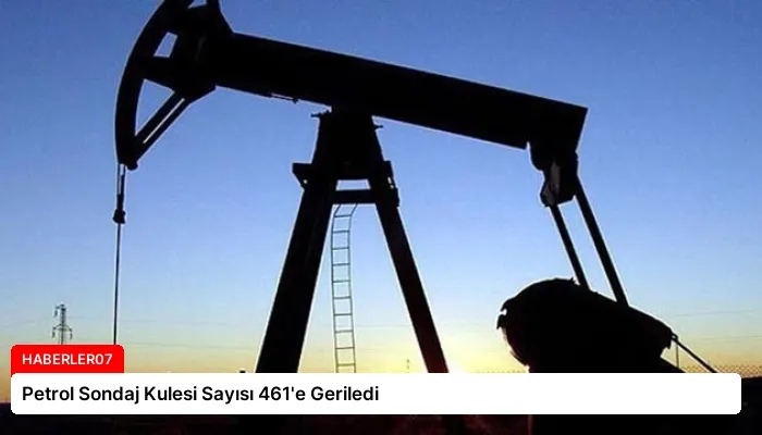 Petrol Sondaj Kulesi Sayısı 461’e Geriledi