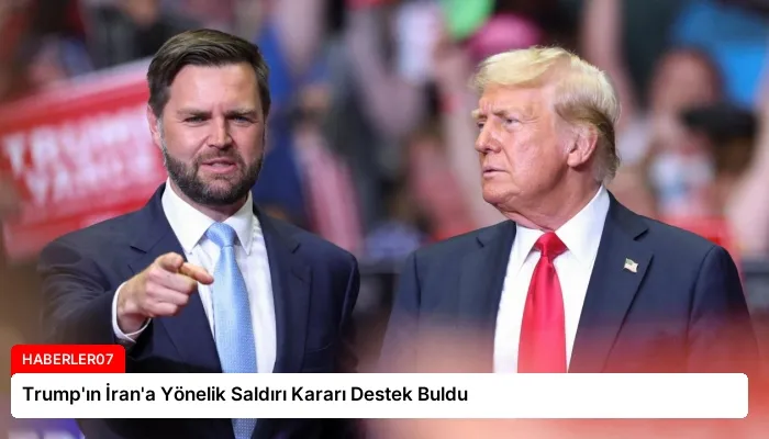 Trump’ın İran’a Yönelik Saldırı Kararı Destek Buldu