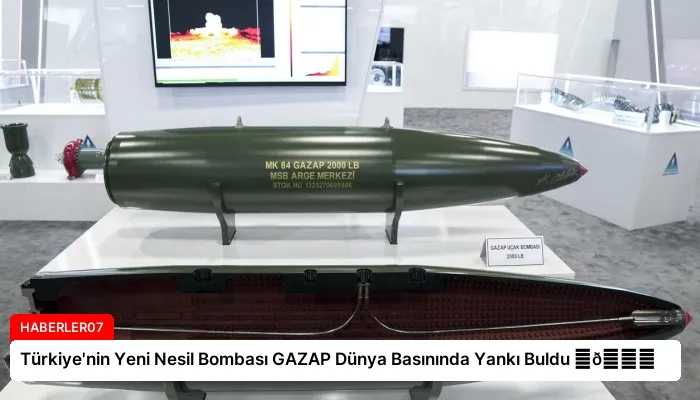 Türkiye’nin Yeni Nesil Bombası GAZAP Dünya Basınında Yankı Buldu ⏬👇