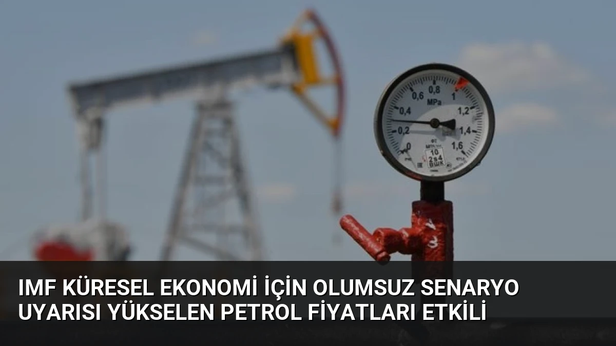 IMF Küresel Ekonomi İçin Olumsuz Senaryo Uyarısı Yükselen Petrol Fiyatları Etkili