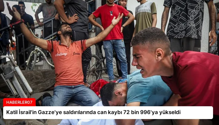 Katil İsrail’in Gazze’ye saldırılarında can kaybı 72 bin 996’ya yükseldi