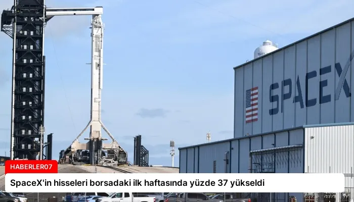 SpaceX’in hisseleri borsadaki ilk haftasında yüzde 37 yükseldi
