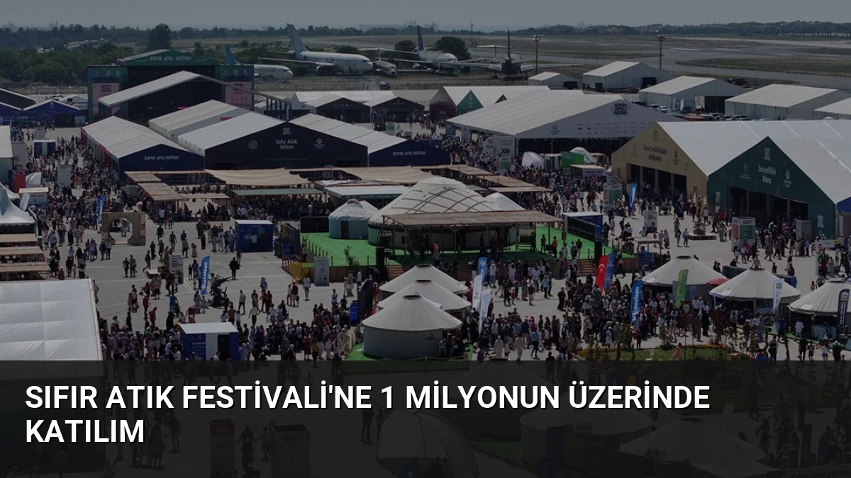Sıfır Atık Festivali’ne 1 Milyonun Üzerinde Katılım