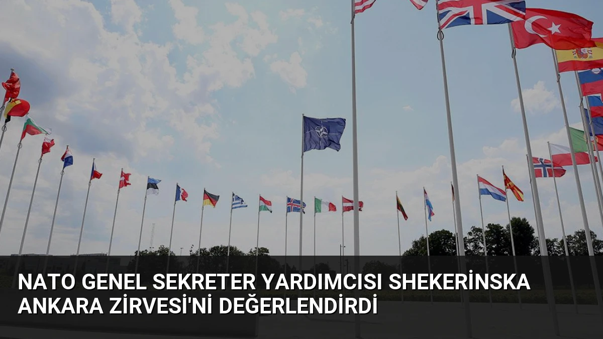 NATO Genel Sekreter Yardımcısı Shekerinska Ankara Zirvesi’ni Değerlendirdi
