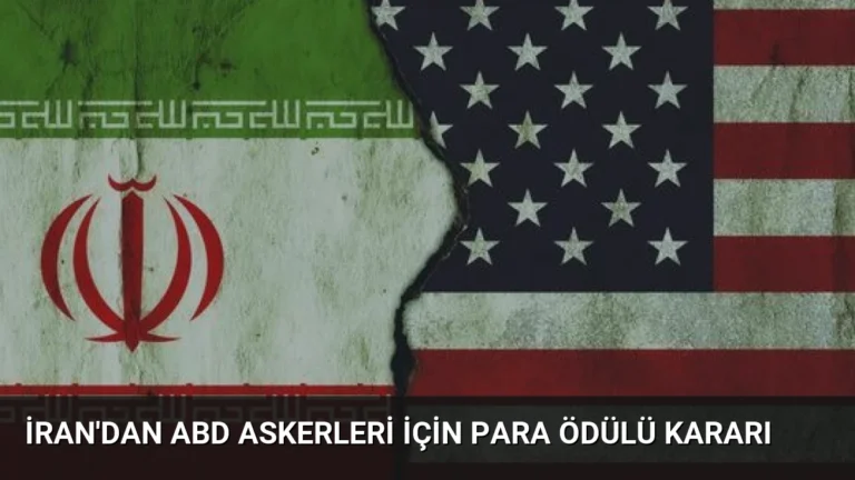 İran’dan ABD Askerleri İçin Para Ödülü Kararı